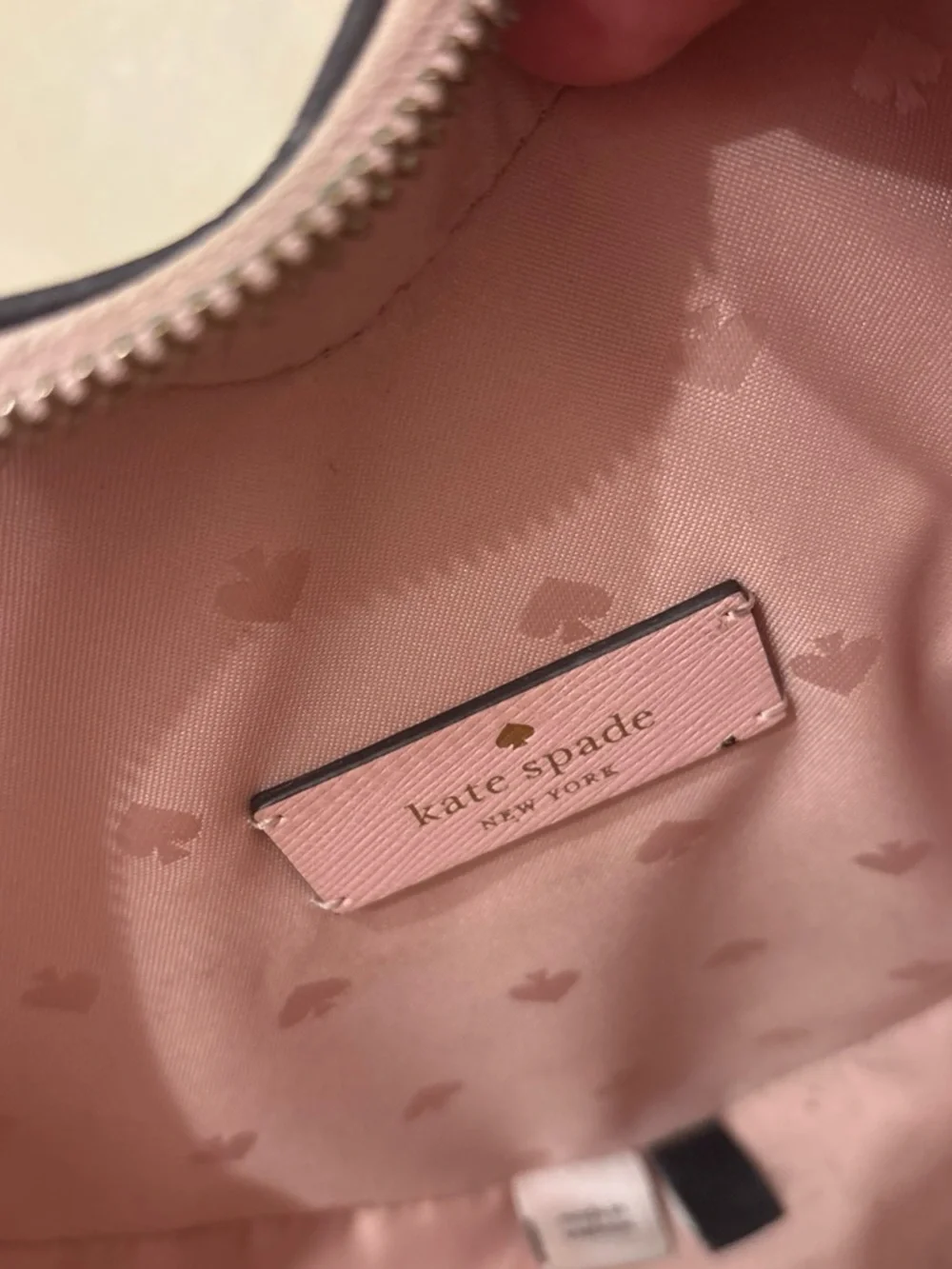 kate spade pink heart-shaped crossbody bag